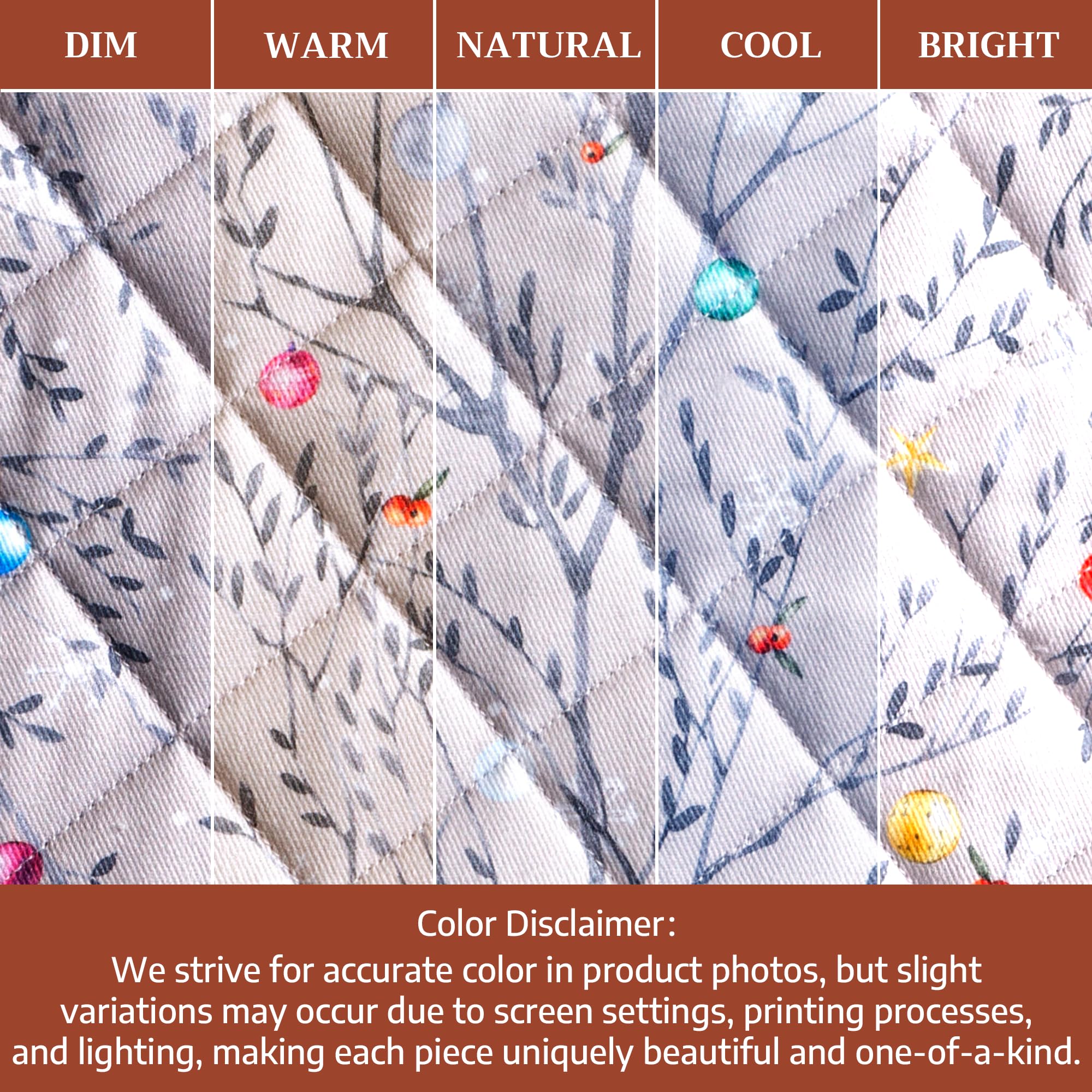 Maison d' Hermine Pot Holders 100% Cotton Potholders (8" x 8", Pack of 2)