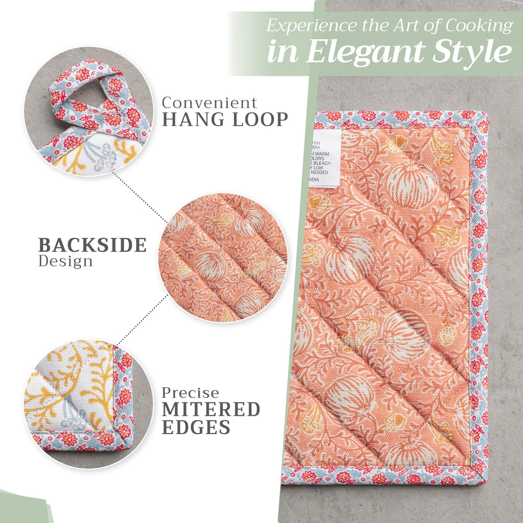 Maison d' Hermine Pot Holders 100% Cotton Potholders (8" x 8", Pack of 1)