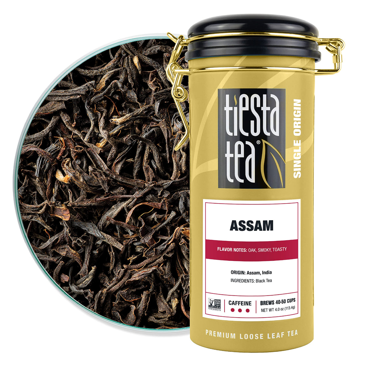 Tiesta Tea Victorian Earl Grey, Loose Leaf, Floral Earl Grey Black Tea, 4oz