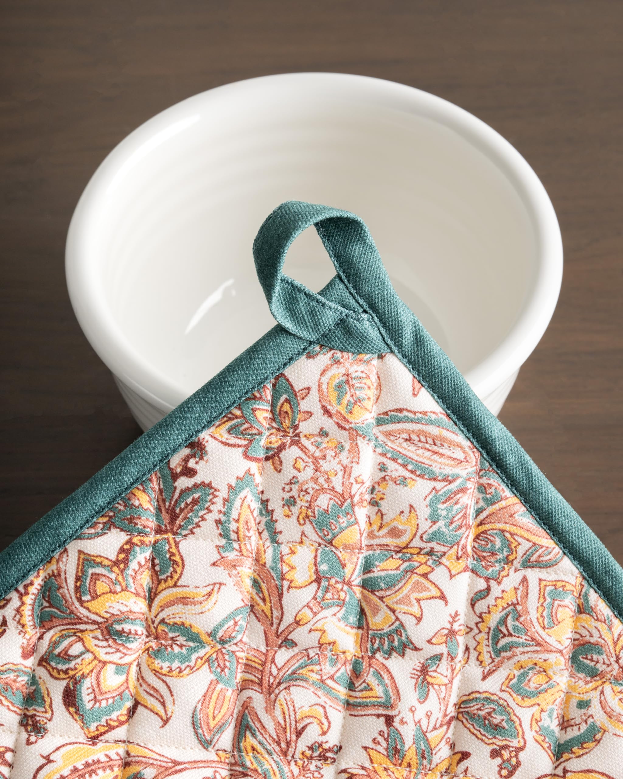 Maison d' Hermine Pot Holders 100% Cotton Potholders (8" x 8", Pack of 1)