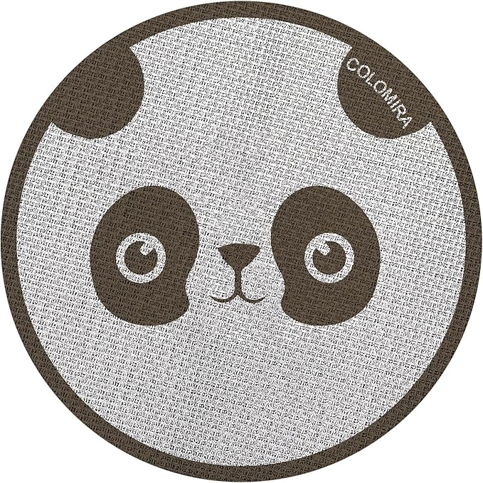 58.5mm Espresso Puck Screen, Lower Shower Screen, Metal Coffee Reusable Filter for 58mm Espresso Portafilter Basket, 1.7 Thickness(Panda)