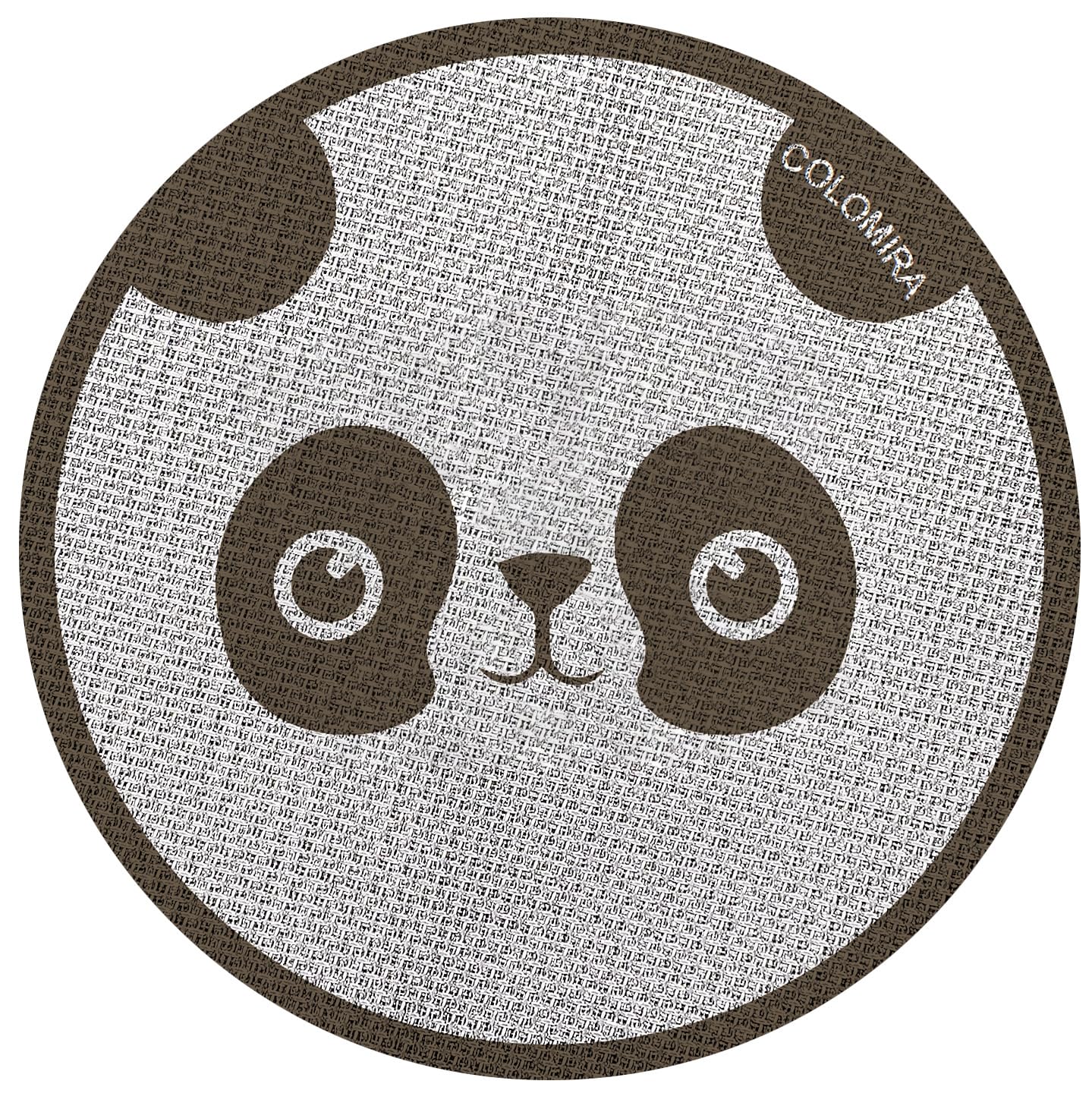 ColoMira 58.5mm Espresso Puck Screen, Lower Shower Screen, Metal Coffee Reusable Filter for 58mm Espresso Portafilter Basket, 1.7 Thickness(Panda)