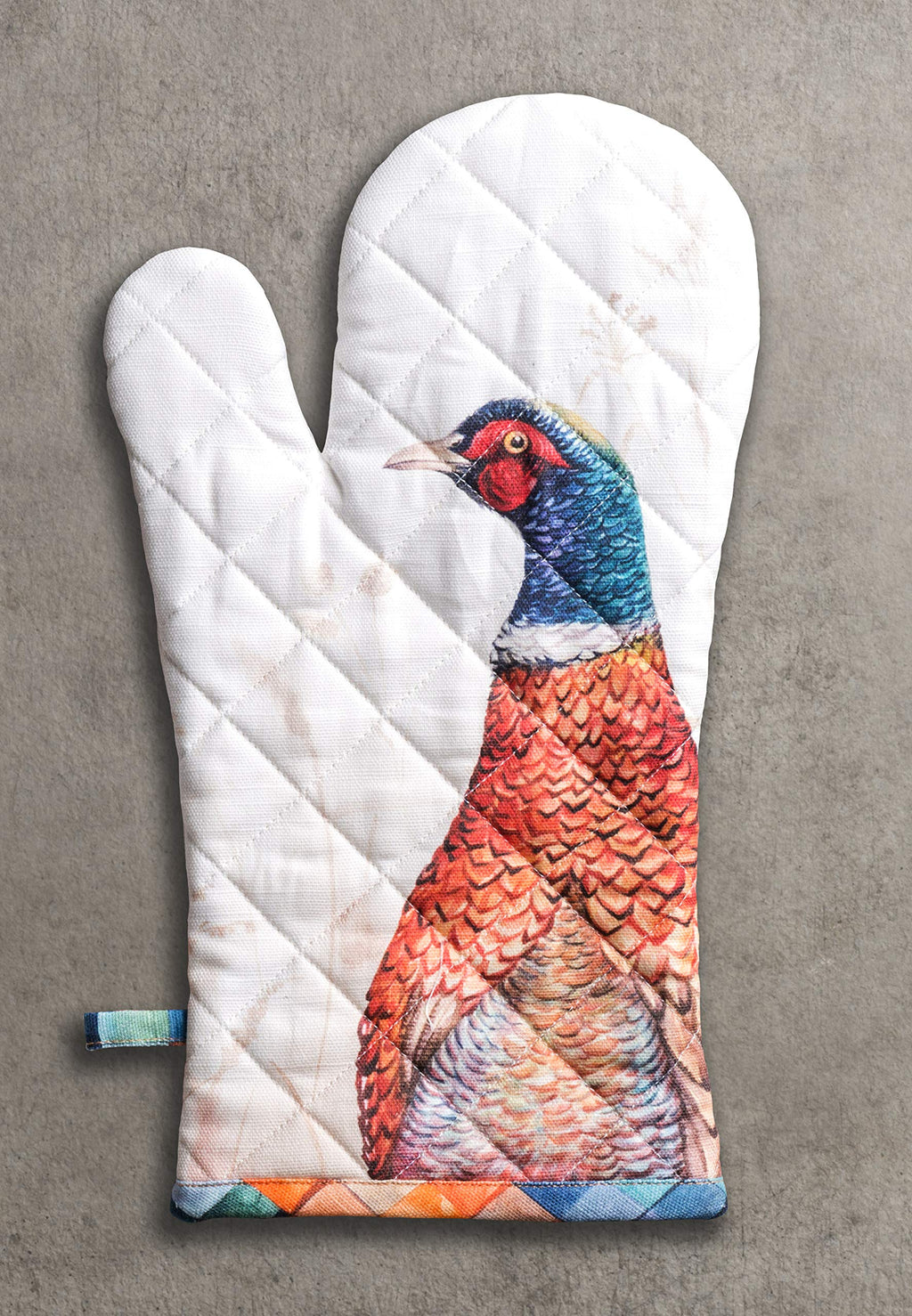 Maison d'Hermine Oven Gloves 100% Cotton Oven Mitt (7" x 13", Pack of 1)