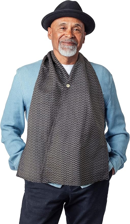 Adult Bib Scarf - Dignified Alternative to Bibs | Washable and Reusable Clothing Protectors for Eating
