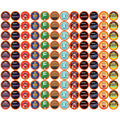 Coffee Pod Variety Packs All Roasts Sampler, Assorted, Compatible with 2.0 K-Cup Brewers, Variety Pack, 120 Count (Pack of 1)