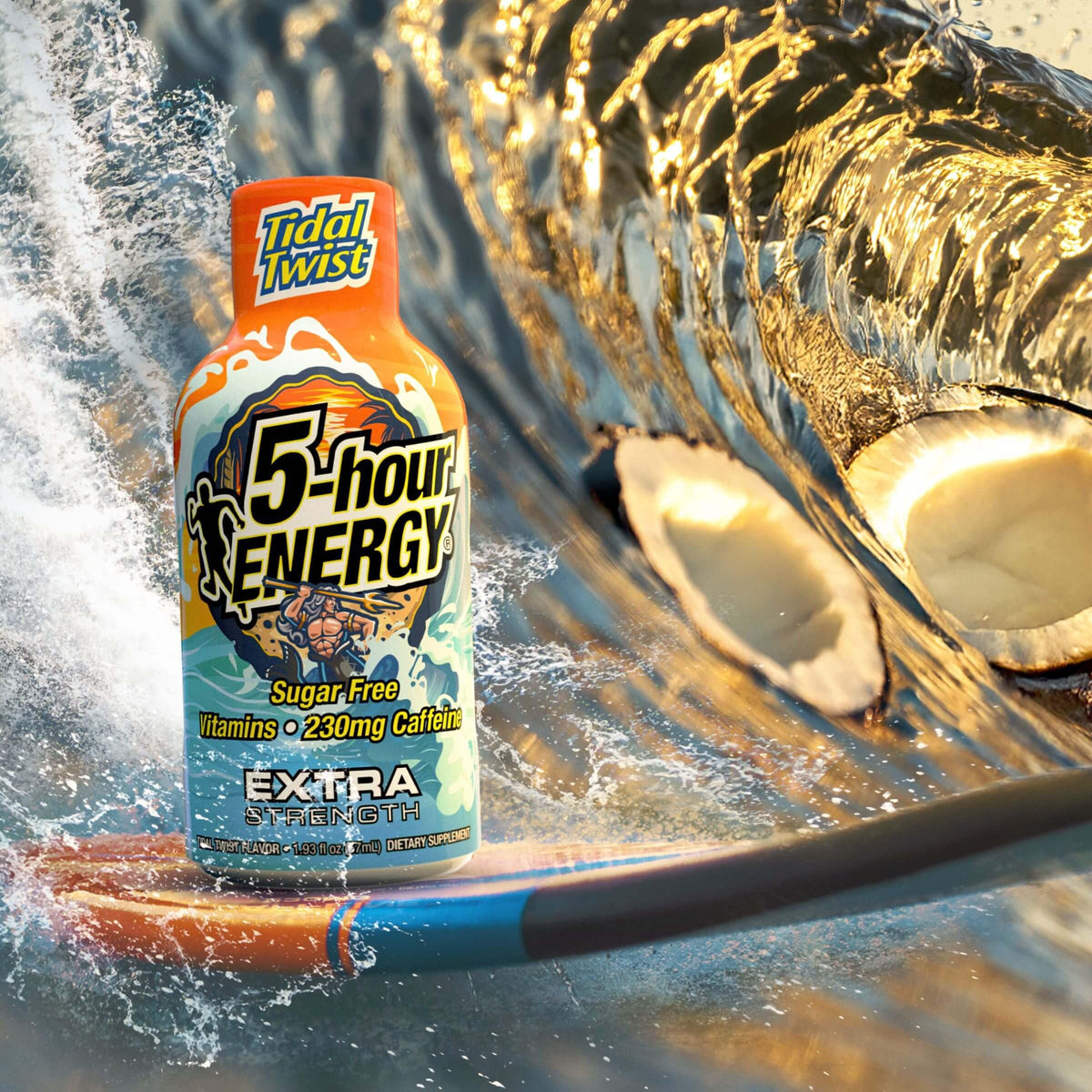 5-hour ENERGY TIDAL TWIST Flavor, 30 Count, Extra Strength Energy Shot