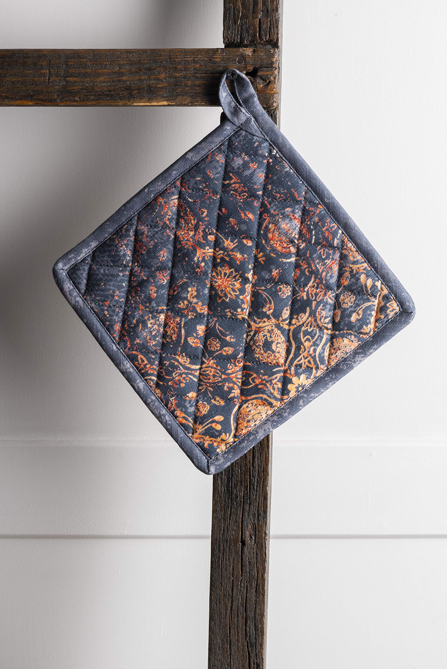 Maison d' Hermine Pot Holders 100% Cotton Potholders (8" x 8", Pack of 1)