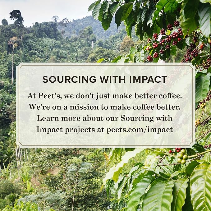 Peet's Coffee, Medium Roast Ground Coffee - Off the Grid Blend 10.5 Ounce Bag