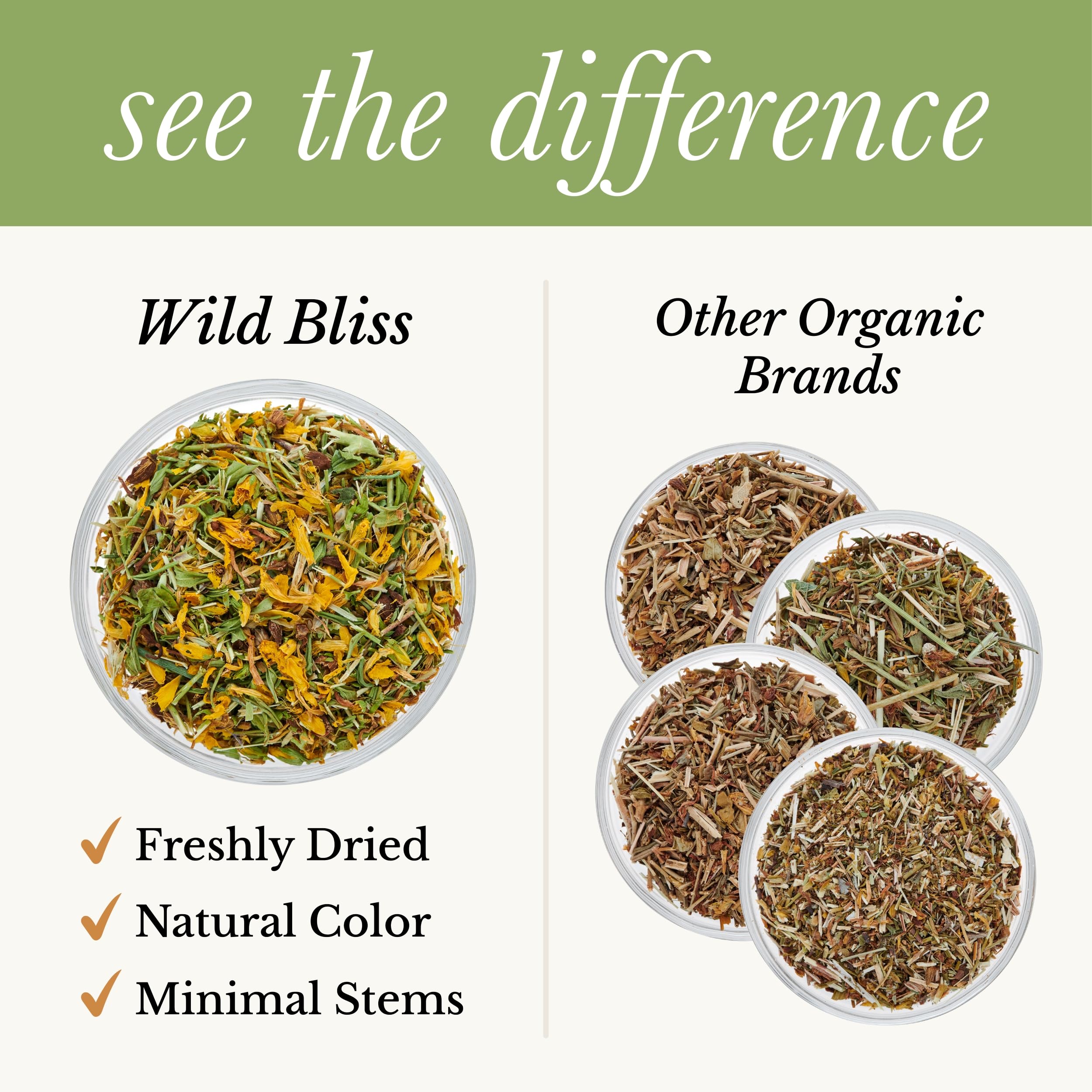 Wild Bliss Organic St Johns Wort Herbal Tea, Mood Balance, 20 Tea Bags