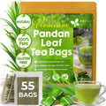 FreshDrinkUS, Premium 55 Bags Butterfly Pea Flowers Tea, 100% Natural and Pure, Made with Eco-Conscious Tea Bag, No Sugar, No Caffeine, No Gluten, Vegan