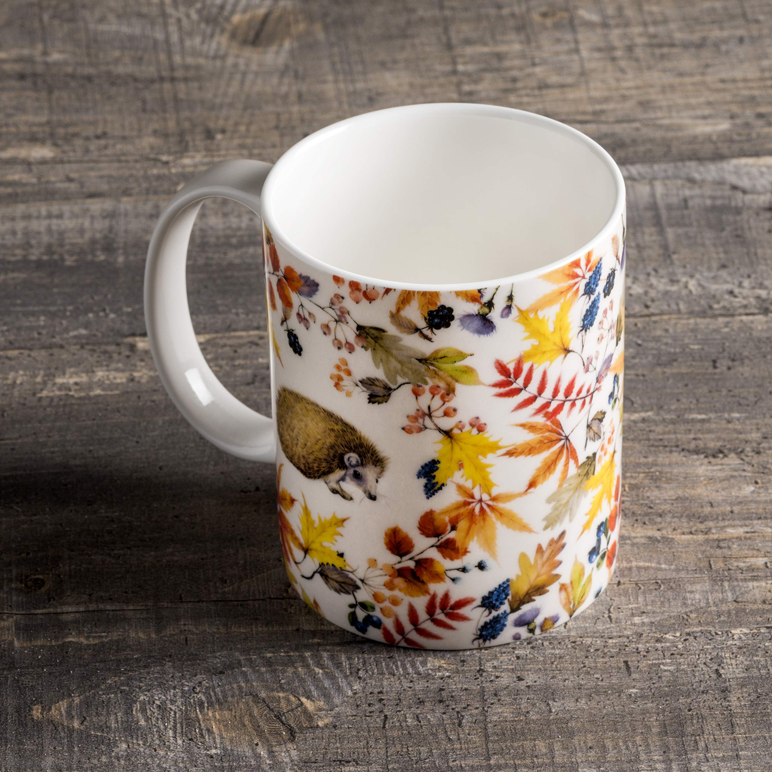 Maison d' Hermine Coffee Mug with Handles Tea Cups (12 Ounce, Pack of 1)