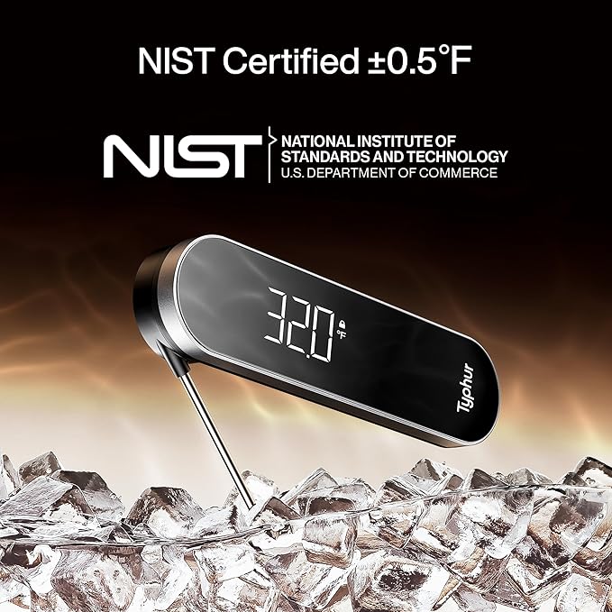 Typhur InstaProbe Core 0.5 Second Instant Read Meat Thermometer Digital