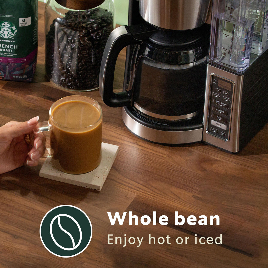 Starbucks Whole Bean Coffee, Medium Roast Coffee, Pike Place Roast, 100% Arabica, 1 bag (18 oz)