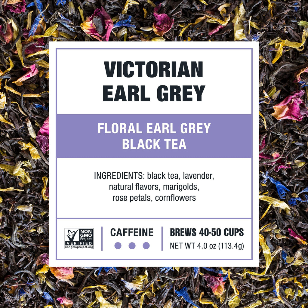 Tiesta Tea - Victorian Earl Grey, Loose Leaf, Floral Earl Grey Black Tea