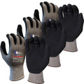 Quest Cut Resistant Work Gloves, ANSI A1, Large, Pack of 3
