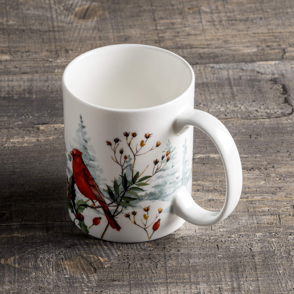 Maison d' Hermine Coffee Mug with Handles Tea Cups (15 Ounce, Pack of 1)