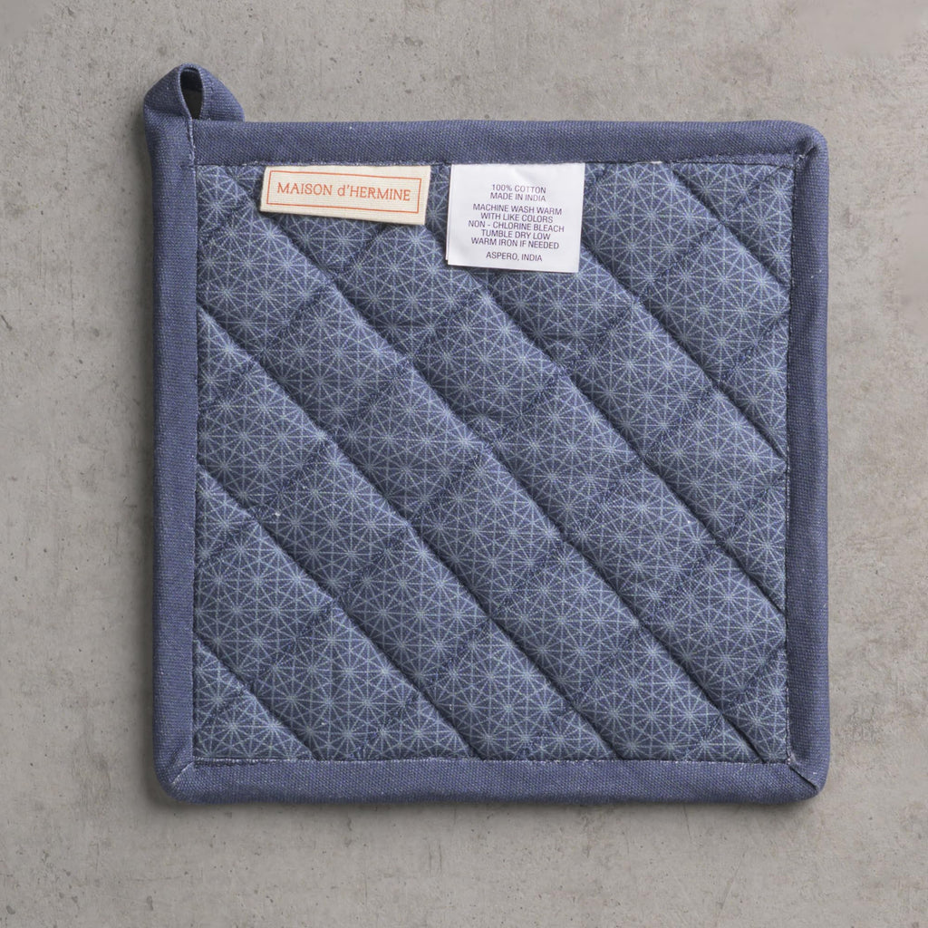 Maison d' Hermine Pot Holders 100% Cotton Potholders (8" x 8", Pack of 1)