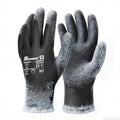 Schwer 2 Pairs Waterproof Winter Work Gloves Latex Coated, CR3302-B, XXL
