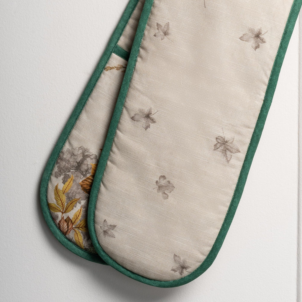 Maison d' Hermine Double Oven Mitts 100% Cotton Double Oven Glove (7"x35")