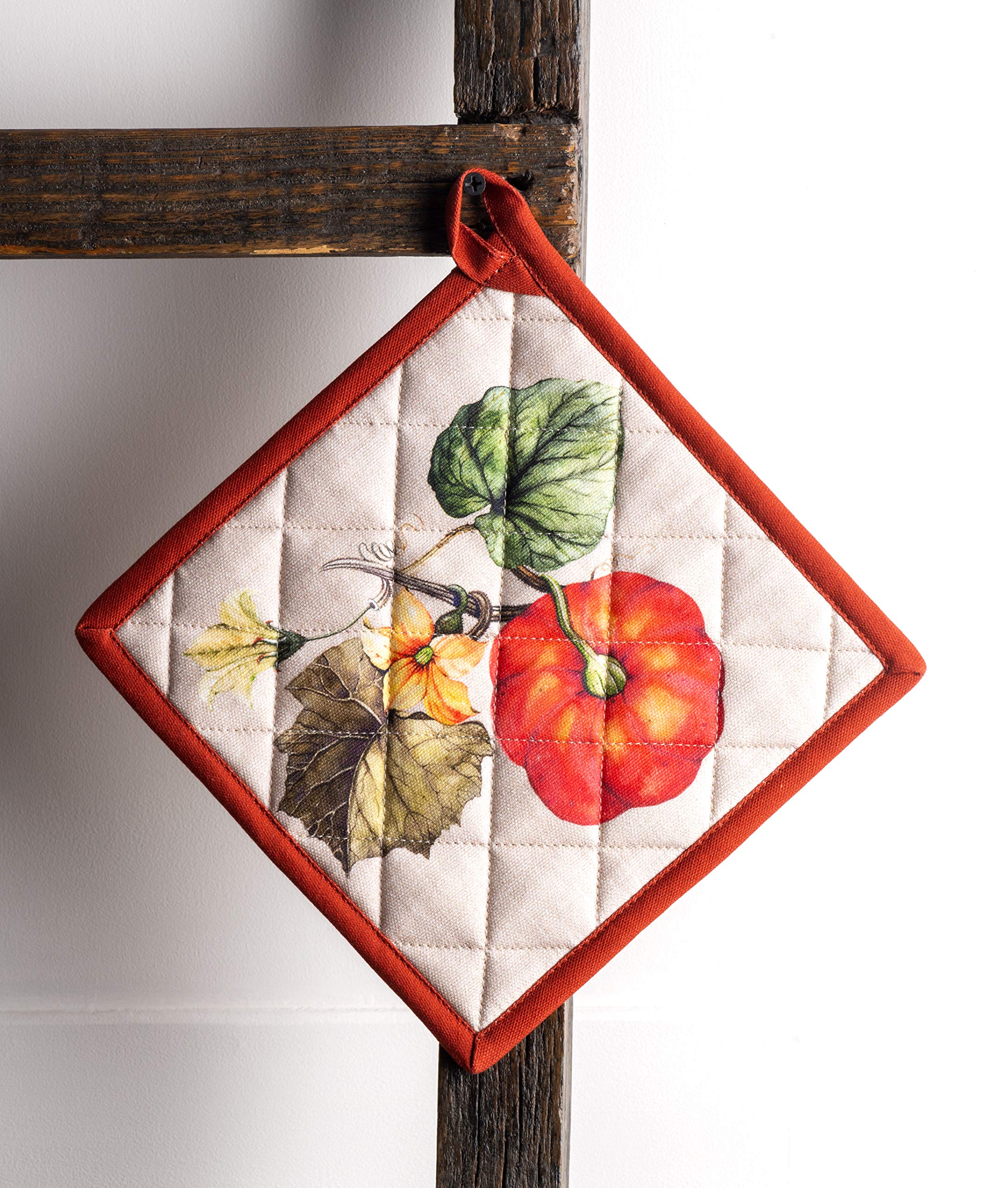 Maison d' Hermine Pot Holders 100% Cotton Potholders (8" x 8", Pack of 2)