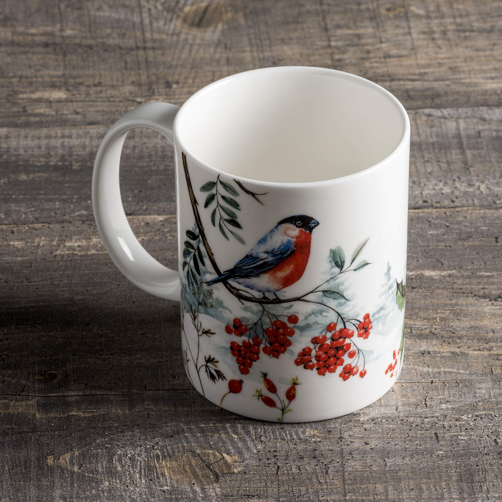 Maison d' Hermine Coffee Mug with Handles Tea Cups (15 Ounce, Pack of 1)
