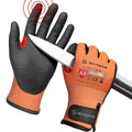 Schwer FreezeGuard-X Winter Work Gloves for Men and Women, ANSI A9 Cut Resistant Gloves for Extreme Protection, Freezer Glove With Super Grip, Touchscreen, Thermal Insulated, PM3326-W (XL,1 Pair)