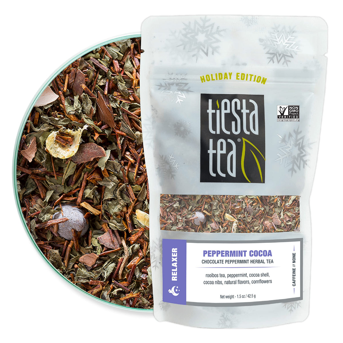 Tiesta Tea - Apple Cider, Loose Leaf, Caramel Apple Herbal Tea Blend, 4oz