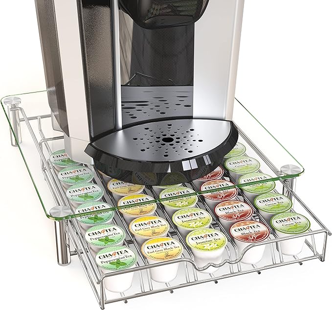 Deco Brothers K-Cup Holder Drawer for 36 Coffee Pods Storage