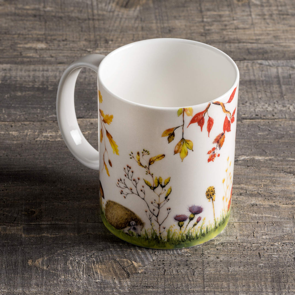 Maison d' Hermine Coffee Mug with Handles Tea Cups (12 Ounce, Pack of 1)