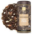 Teabloom Organic Black Tea, Vanilla Orchid Garden Loose Leaf Tea, USDA Certified Organic and Kosher Certified, 2.80 Ounce Canister Makes 35-50 Cups