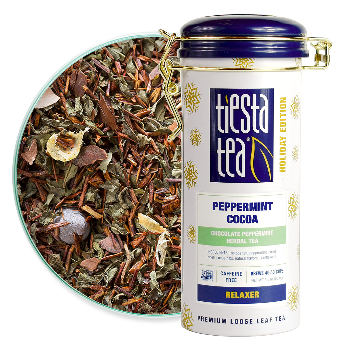 Tiesta Tea - Apple Cider, Loose Leaf, Caramel Apple Herbal Tea Blend, 4oz