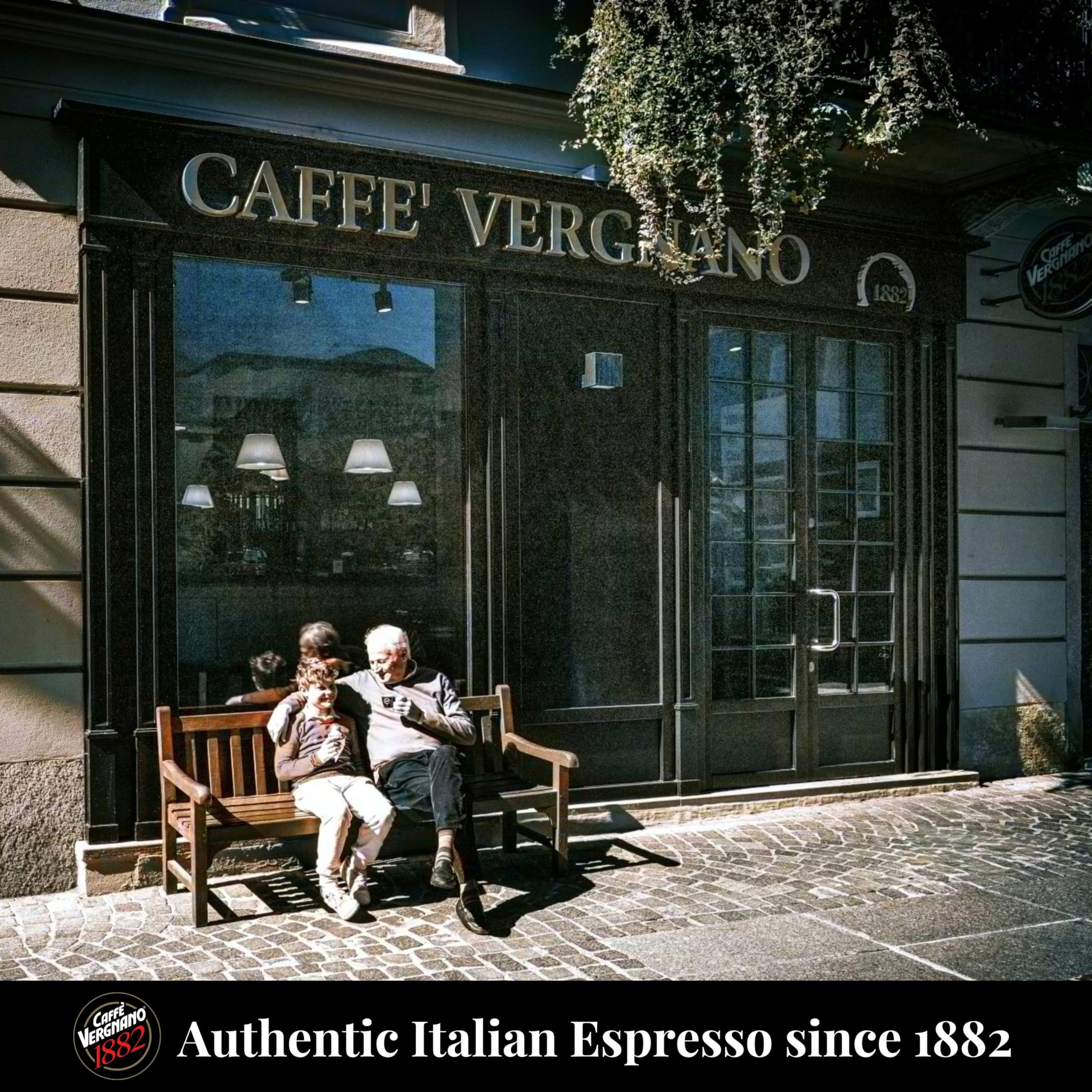 Caffe Vergnano Cremoso Espresso Pods, Nespresso Original Compatible, 30 Ct