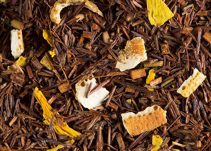 Dammann Freres Sachets, Rooibos Citrus Tea Bags, Premium Gourmet French Tea, Blend Lemon, Clementine, and Orange Flavors, Individually Wrapped, 24 Count (Single Pack)