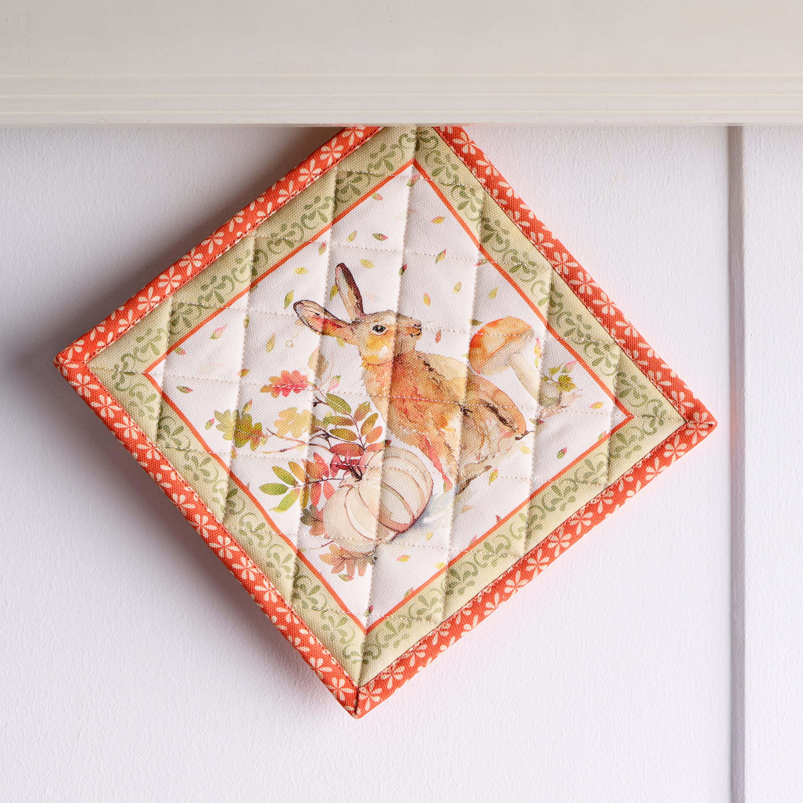 Maison d' Hermine Pot Holders 100% Cotton Potholders (8" x 8", Pack of 2)