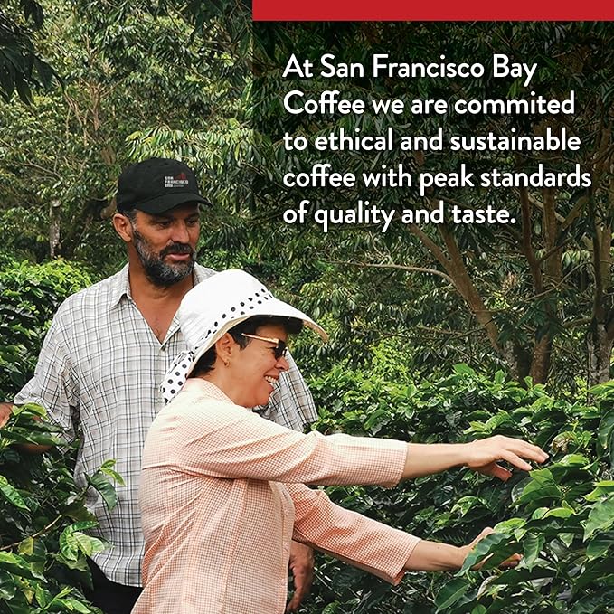 San Francisco Bay Compostable Coffee Pods - Original Variety Pack (120 Ct) K Cup Compatible including Keurig 2.0, French, Breakfast, Fog, Organic Rainforest