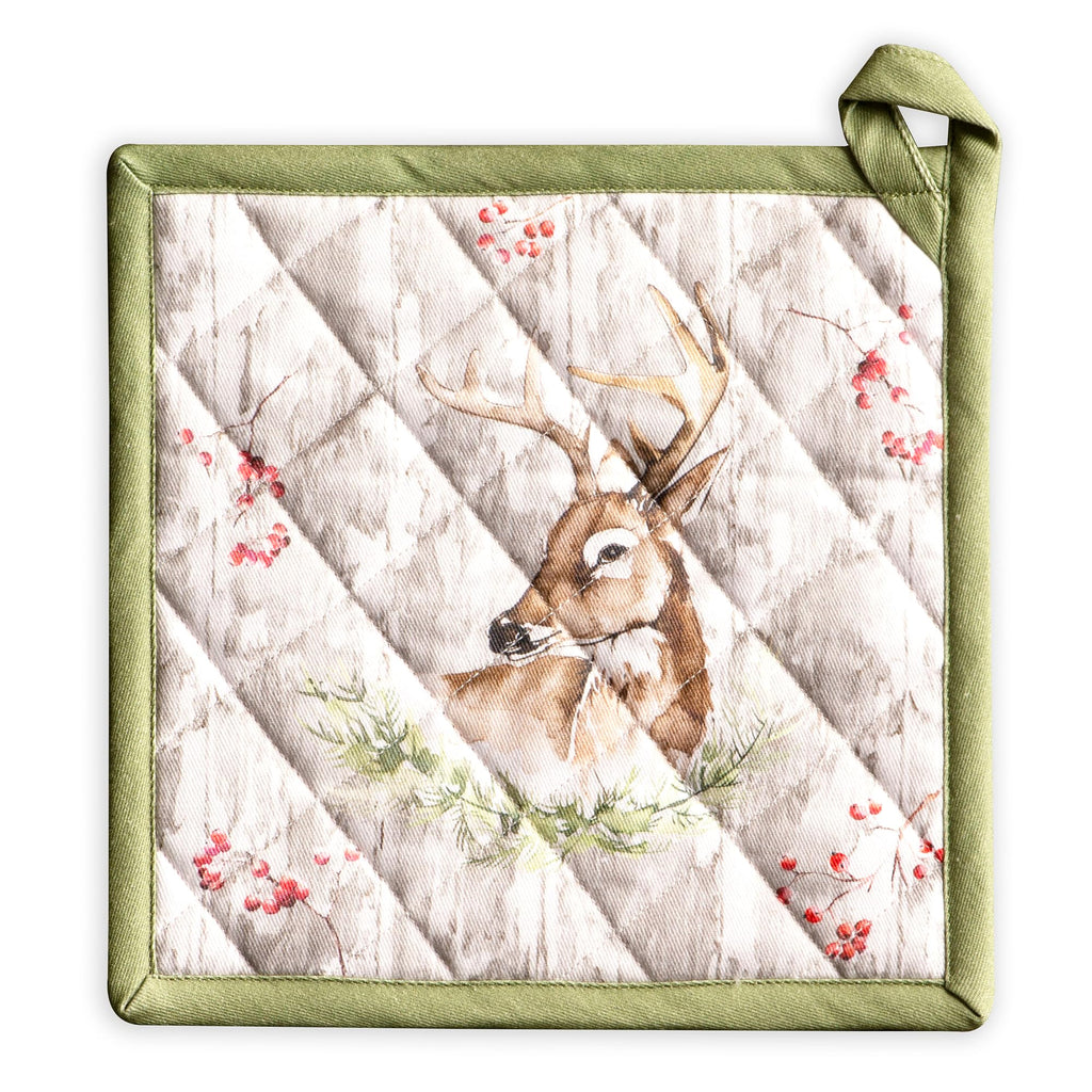 Maison d' Hermine Pot Holders 100% Cotton Potholders (8" x 8", Pack of 1)