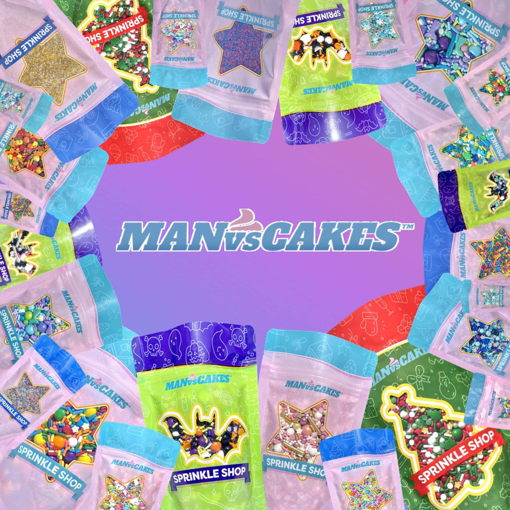 Sprinkles | 4 oz | Gold and silver sprinkles | Metallic sprinkles | New year sprinkles | Glamour sprinkles | Sprinkle mix | Manvscakes