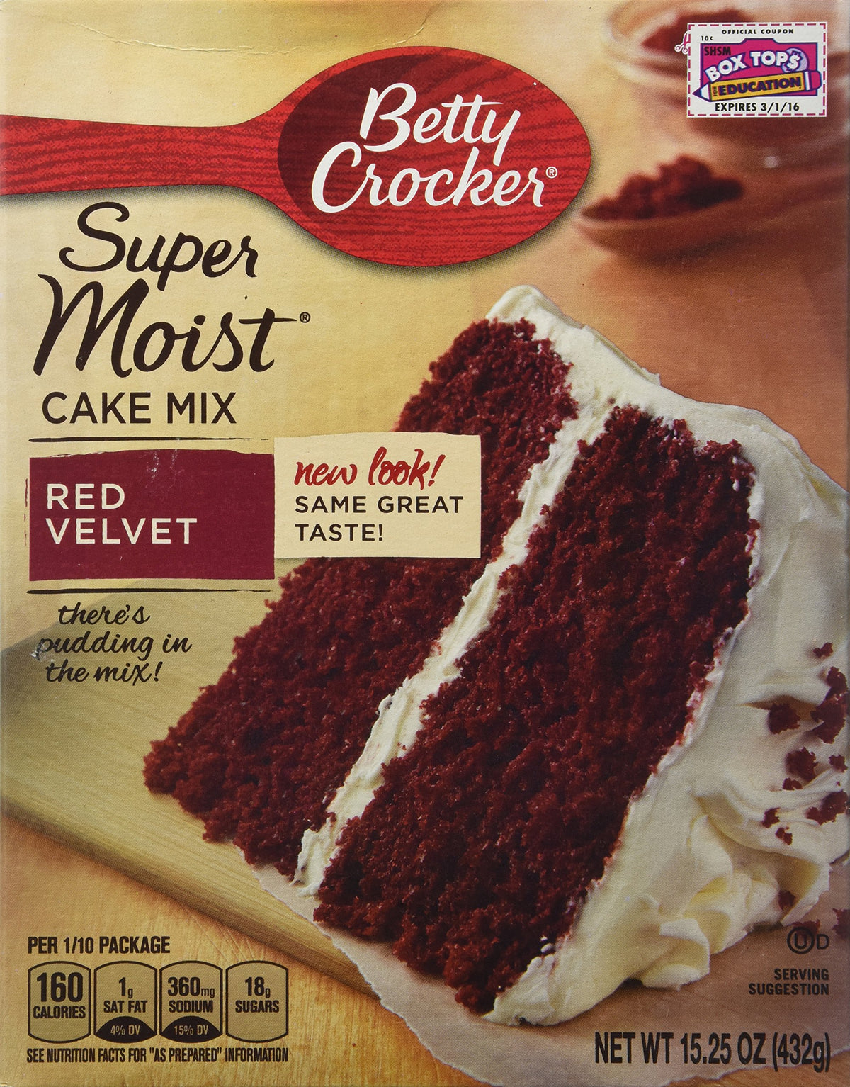 Betty Crocker Super Moist Milk Chocolate Cake Mix (2 Pack