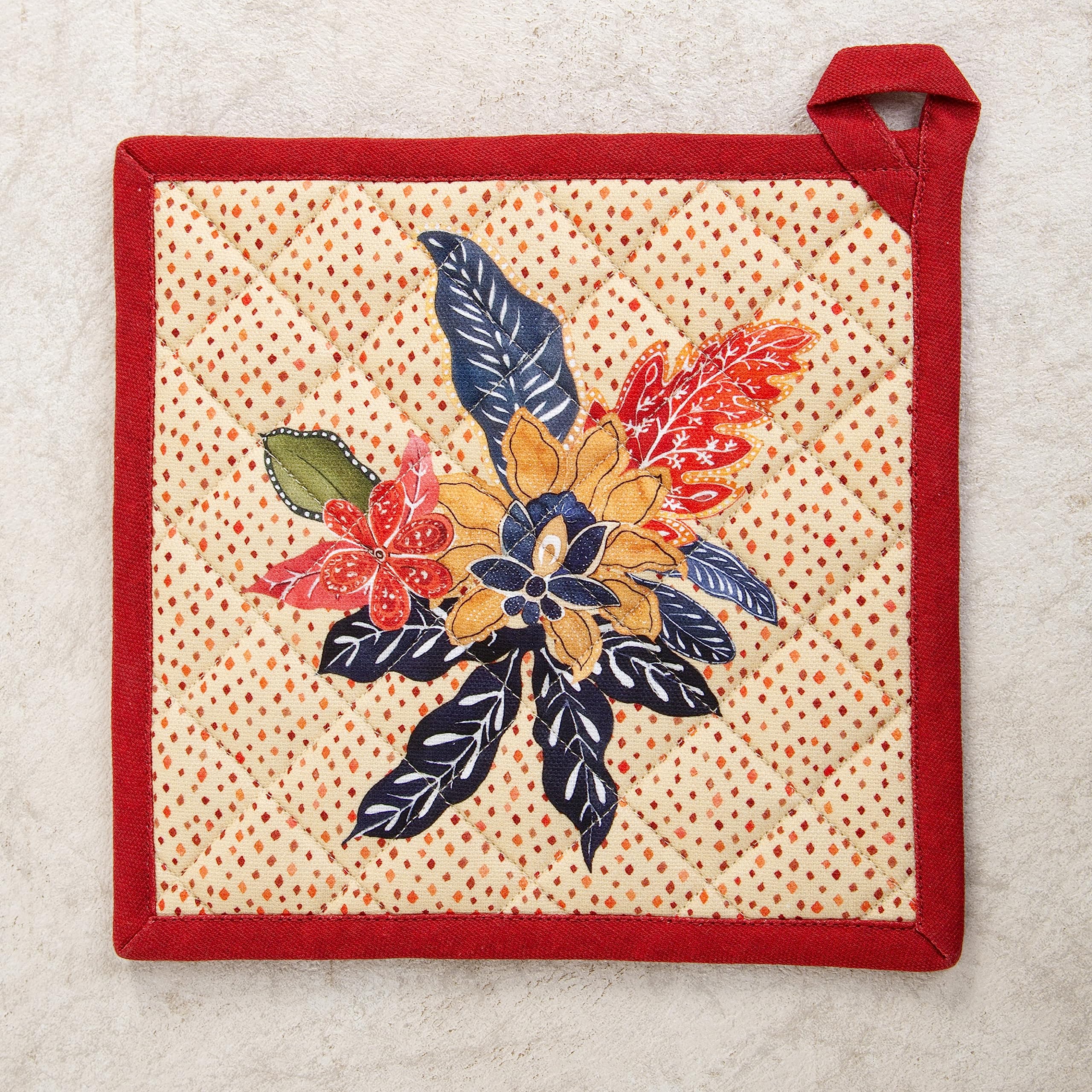 Maison d' Hermine Pot Holders 100% Cotton Potholders (8" x 8", Pack of 2)