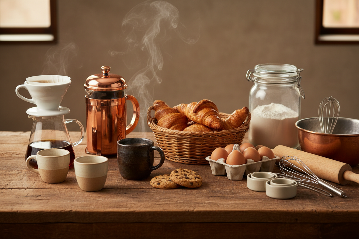 home cafe & baking essentials